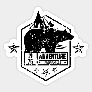 Adventures - A New World Sticker